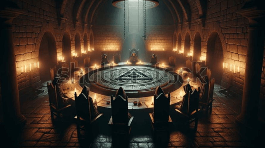 Illuminati Church Banner